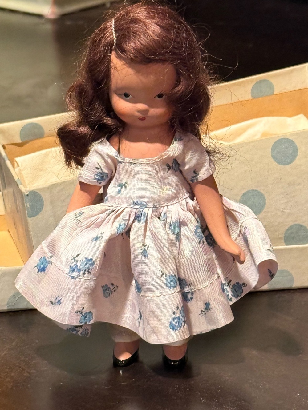 Nancy Ann storybook doll 127 Merry Little Maid nursery Rhyme Series  1940s